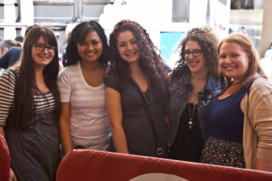 Photo Coverage: Outside THE BOOK OF MORMON's Free Fan Performance! Image