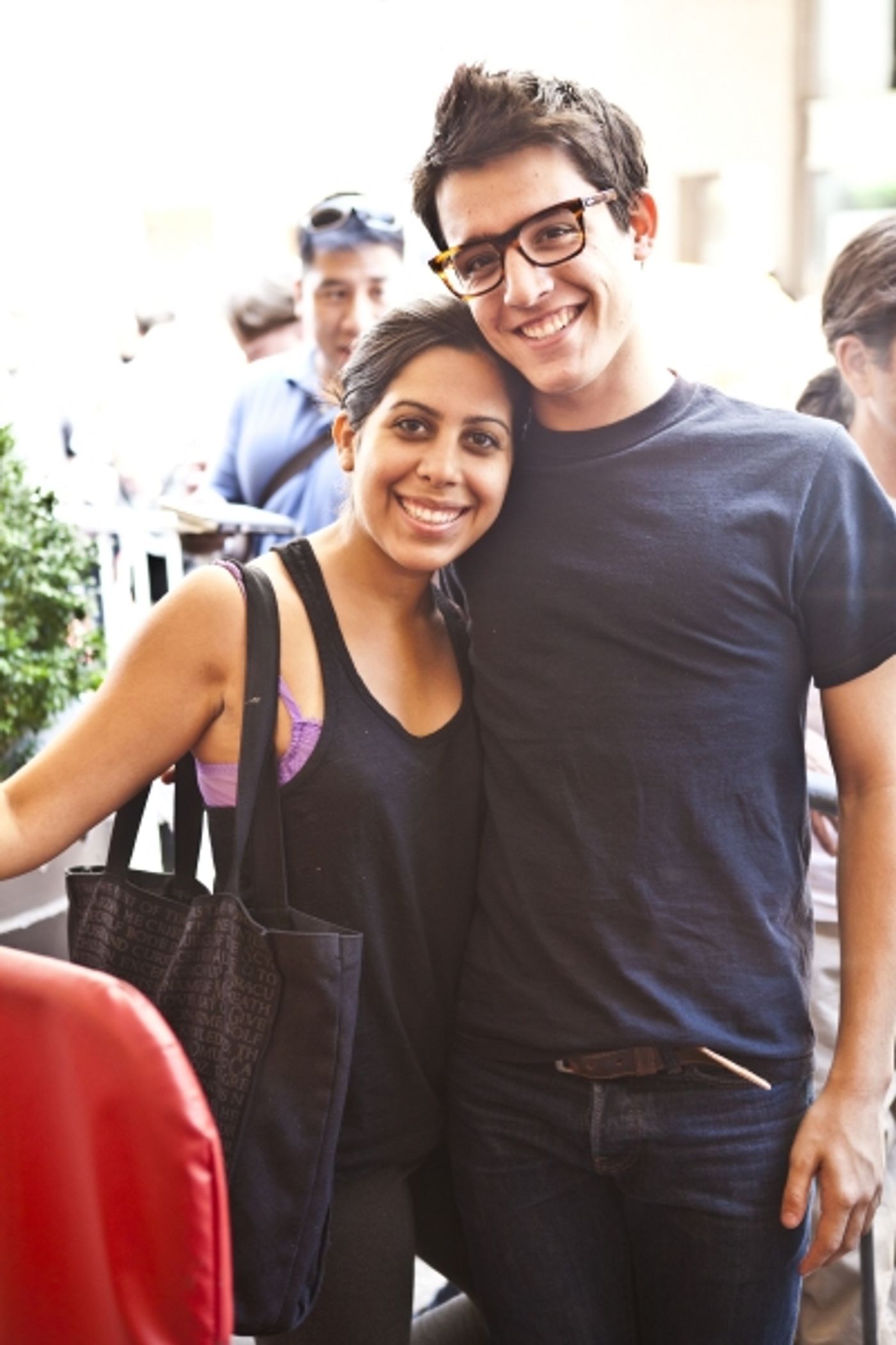 Photo Coverage: Outside THE BOOK OF MORMON's Free Fan Performance!  Image