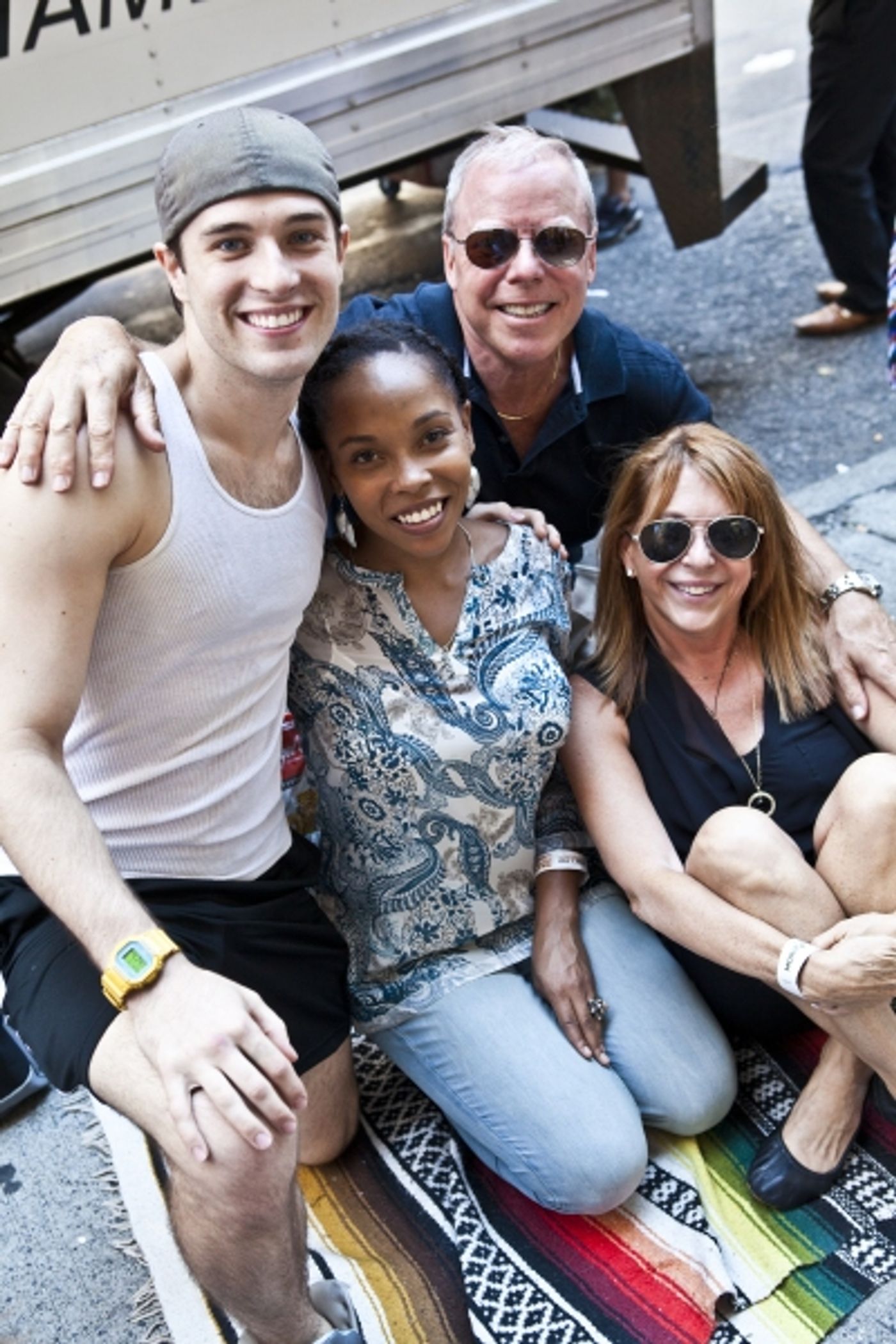Photo Coverage: Outside THE BOOK OF MORMON's Free Fan Performance!  Image