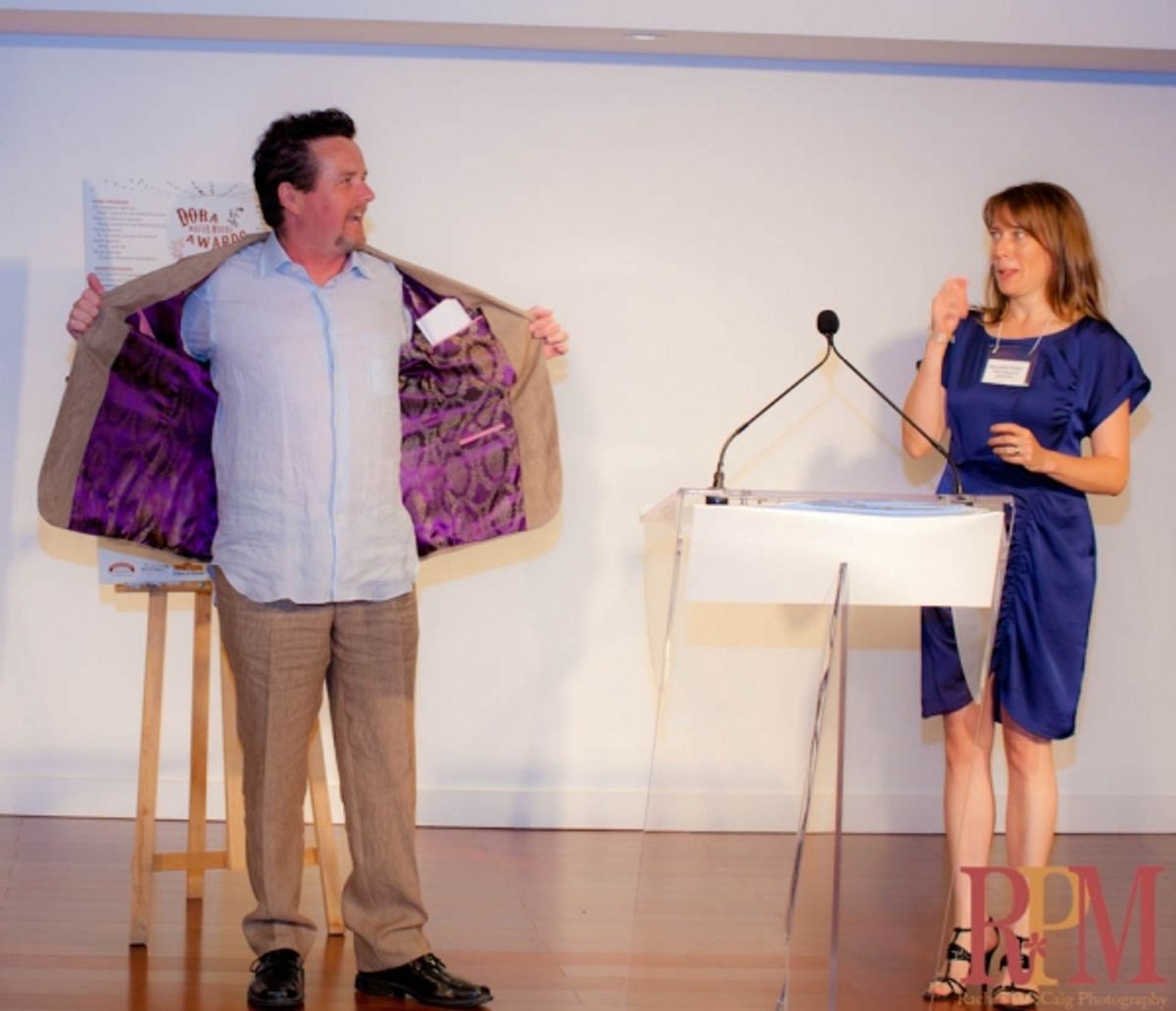 Jim Roe and Meredith Potter at 