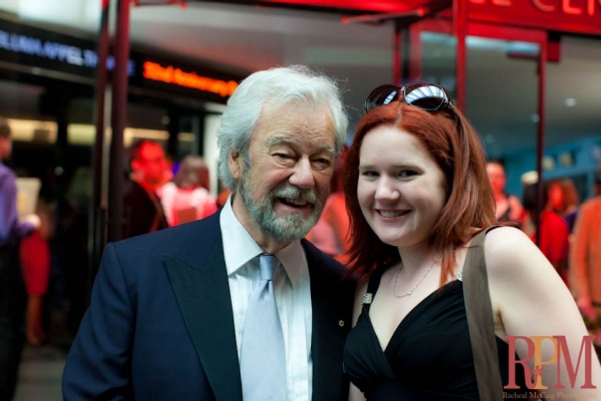 Gordon Pinsent with BWW's Kelly Cameron at 