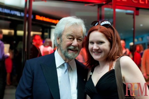 Gordon Pinsent with BWW's Kelly Cameron Photo