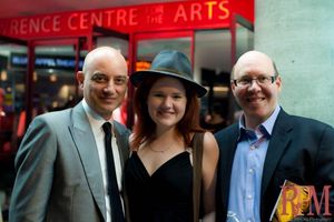 Levon Ichkhanian, BWW's Kelly Cameron and Dancap President Aubrey Dan
 Photo