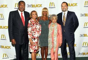 365Black Award Honorees, Civil rights activist and McDonaldÃ¢â‚¬â„¢s owner/ Photo