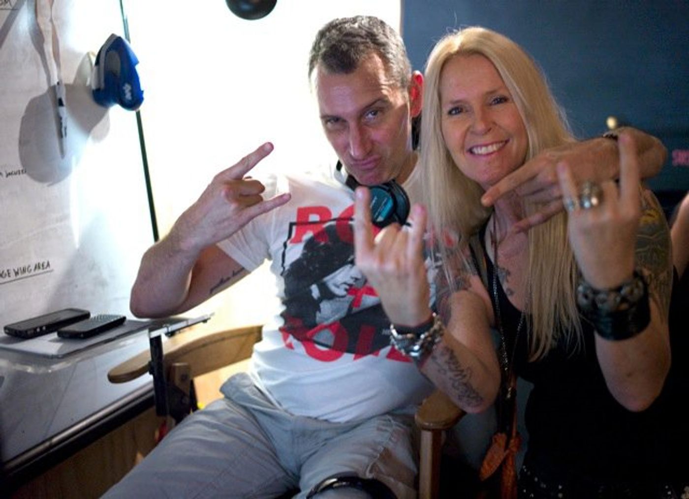 Photo Flash: ROCK OF AGES On-Set Photos Photo Flash: ROCK OF AGES On-Set Photos Image