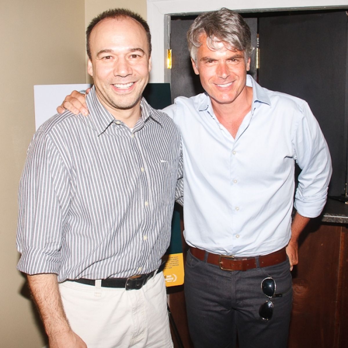 Danny Burstein, Troy Britton Johnson at 