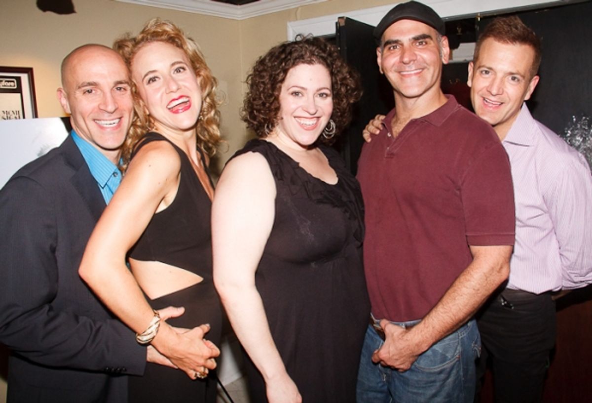 Harry Bouvy, Jenn Harris, Lucia Spina, Howard Kaye, and Stephen Bienskie at 