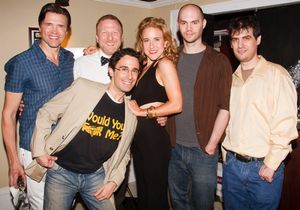 Brent Barrett, Hunter Bell, Christopher Gattelli, Jenn Harris, Al Kaplan, and Jon Kaplan @ BroadwayWorld Brent Barrett, Hunter Bell, Christopher Gattelli, Jenn Harris, Al Kaplan, and Jon Kap Photo