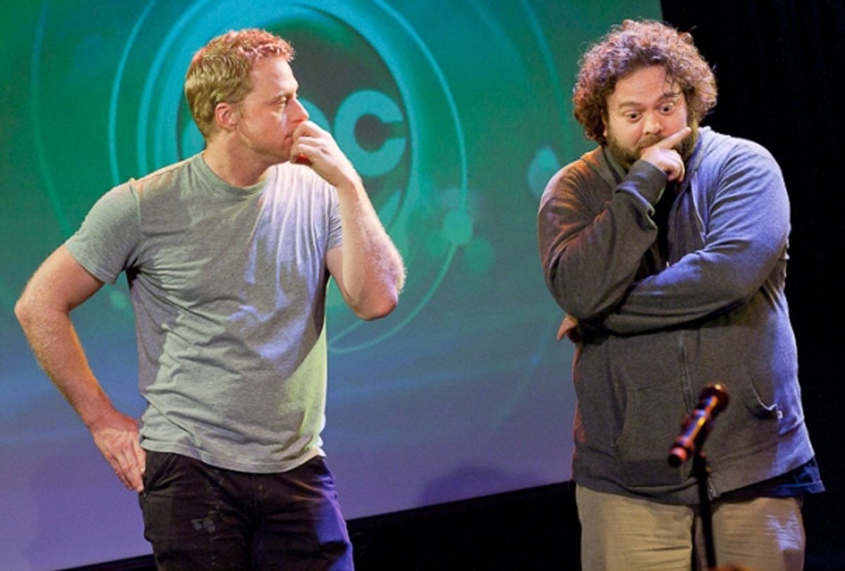 Alan Tudyk and Dan Fogler at 