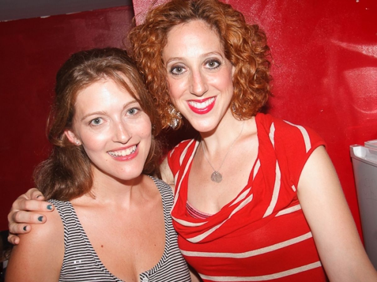 Sandy Rustin and Alison Cimmet at 