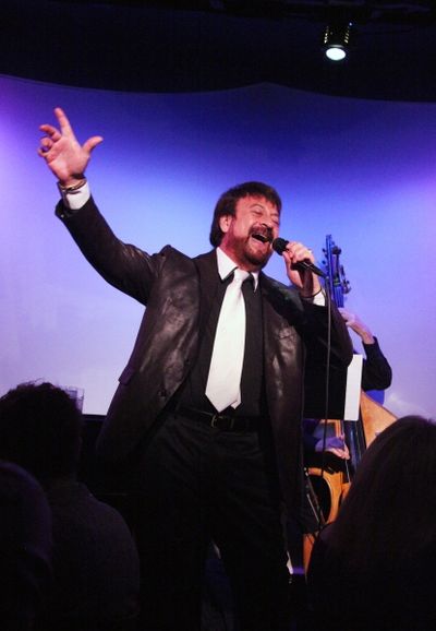 Joey Infante performs 'Babalu' at the Metropolitan Room in New York City. Photo