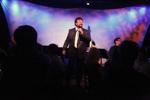 Joey Infante performs 'Babalu' at the Metropolitan Room in New York City. Photo