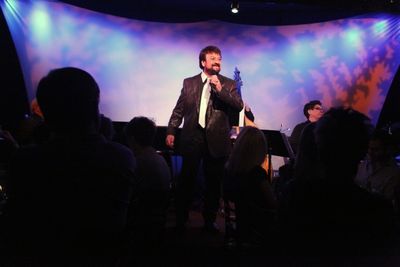 Joey Infante performs 'Babalu' at the Metropolitan Room in New York City. Photo