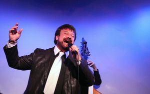 Joey Infante performs 'Babalu' at the Metropolitan Room in New York City. Photo