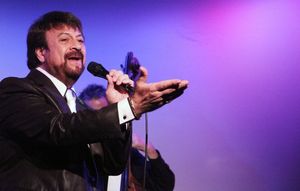 Joey Infante performs 'Babalu' at the Metropolitan Room in New York City. Photo