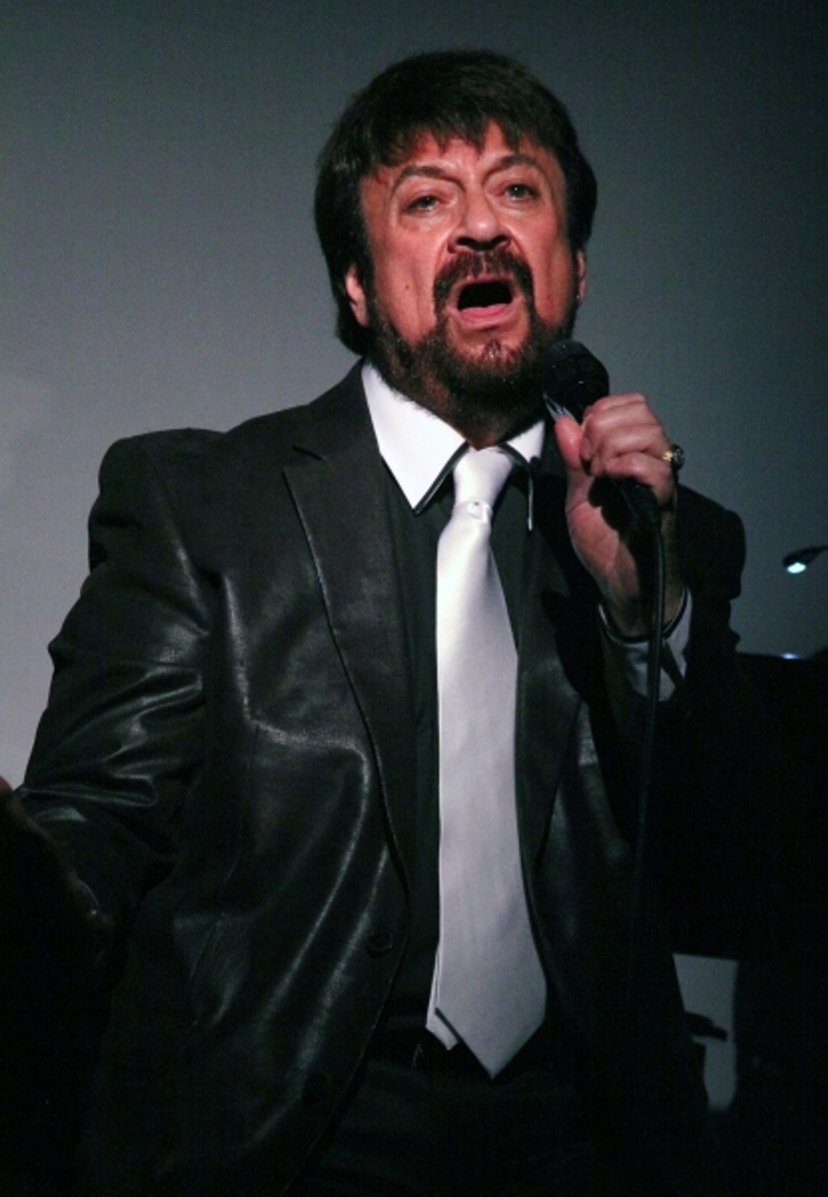 Joey Infante performs 'Babalu' at the Metropolitan Room in New York City. at 