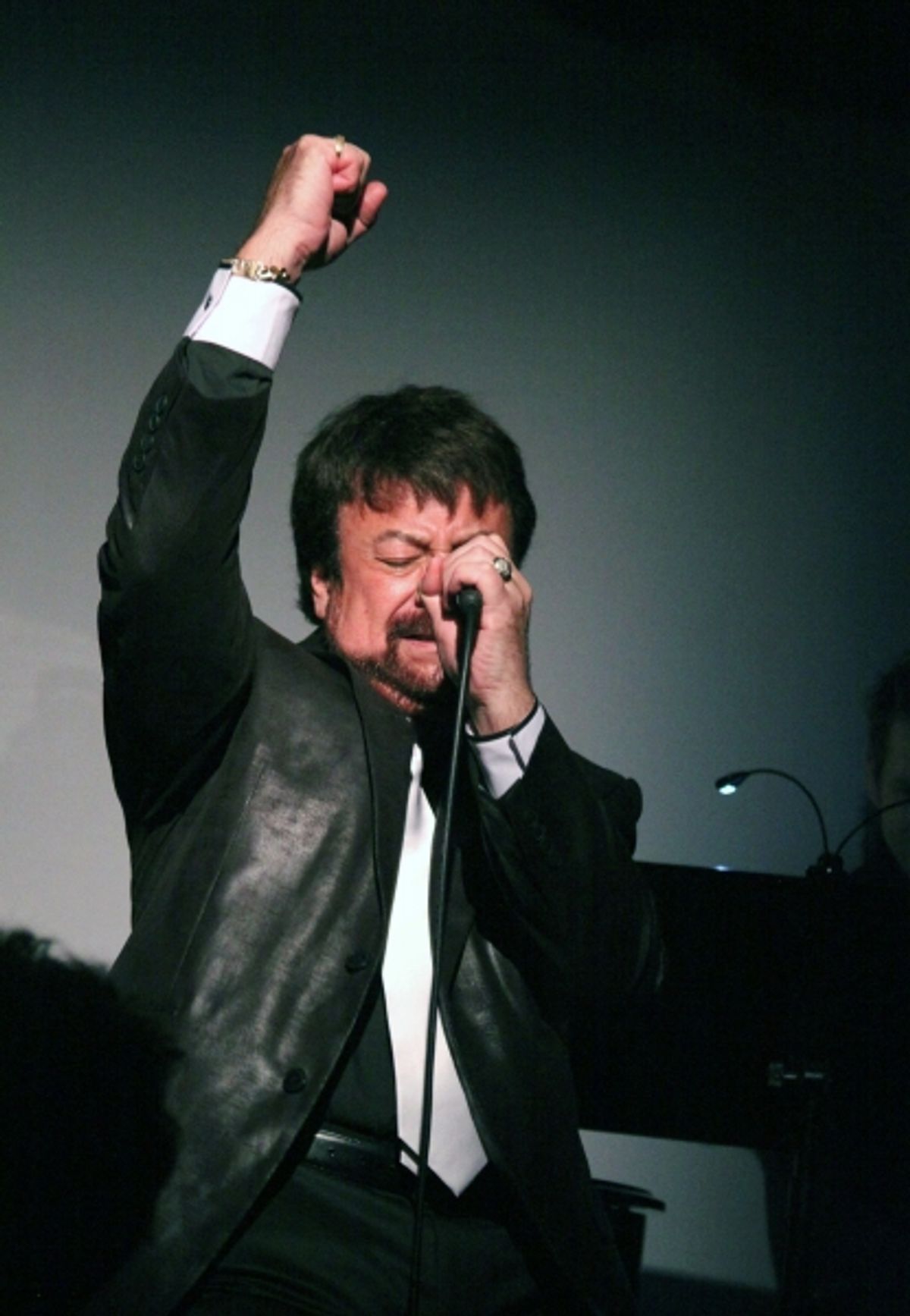 Joey Infante performs 'Babalu' at the Metropolitan Room in New York City. at 