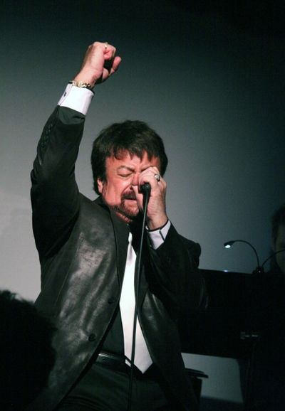 Joey Infante performs 'Babalu' at the Metropolitan Room in New York City. Photo