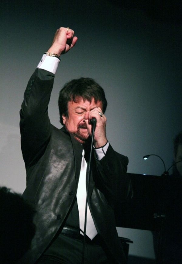 Joey Infante performs 'Babalu' at the Metropolitan Room in New York City. Photo