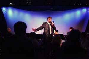 Joey Infante performs 'Babalu' at the Metropolitan Room in New York City. Photo