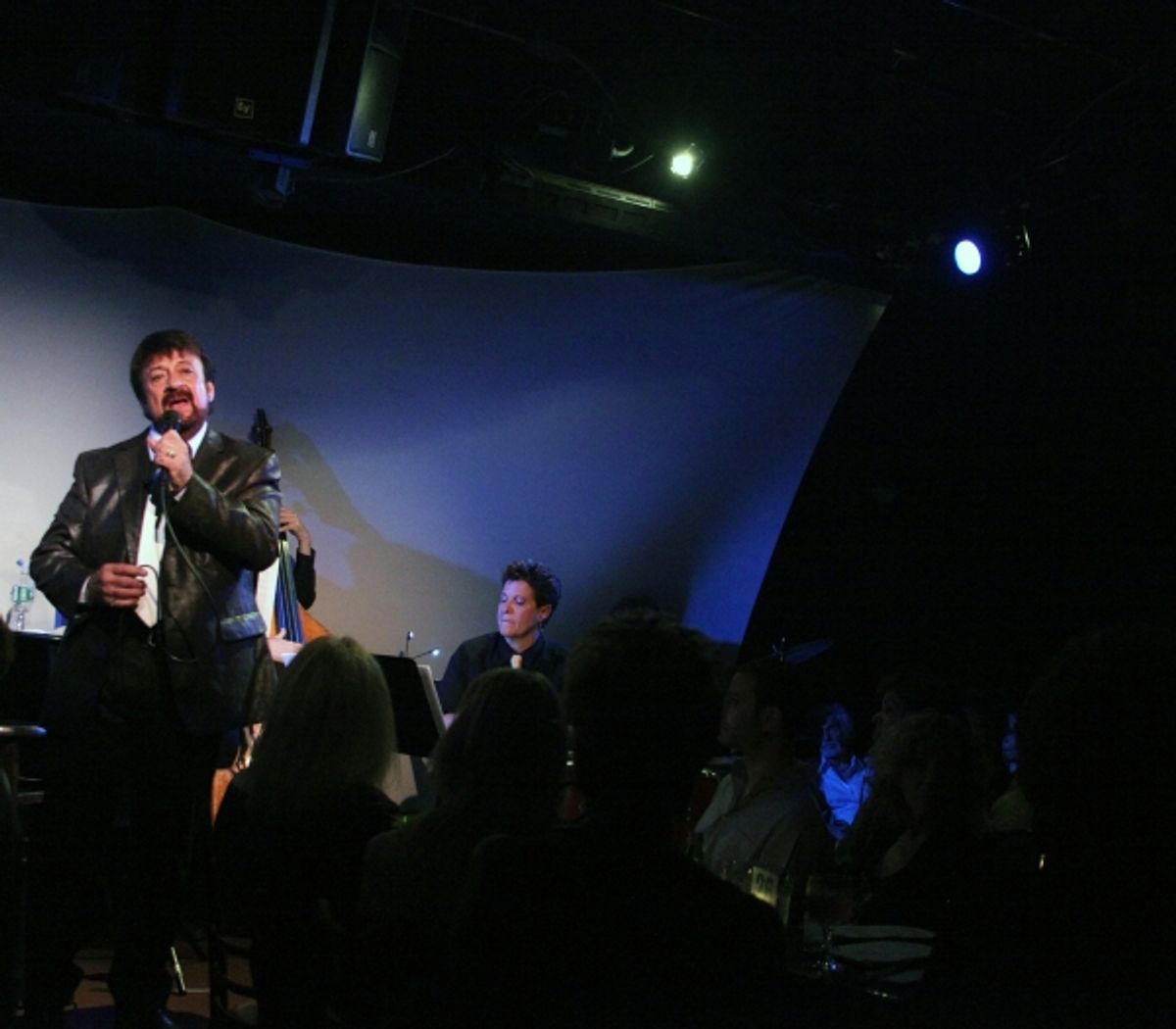 Joey Infante performs 'Babalu' at the Metropolitan Room in New York City. at 