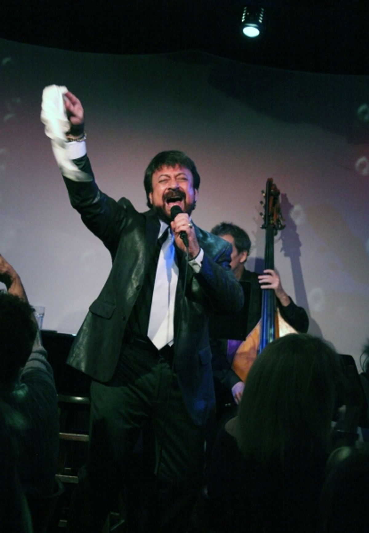 Joey Infante performs 'Babalu' at the Metropolitan Room in New York City. at 