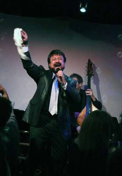 Joey Infante performs 'Babalu' at the Metropolitan Room in New York City. Photo