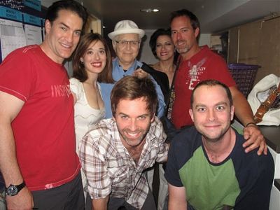 Jeremy Stiles Holm, Marina Squerciati, Norman Lear, Saundra Santiago, Robert Bogue; ( Photo