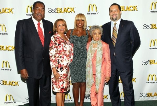 2011 McDonaldÃ¢â‚¬â„¢s 365Black Awards Honorees; civil rights Ã¢â‚¬Å Photo