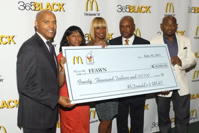National Black McDonaldÃ¢â‚¬â„¢s Operators Association (NBMOA) Chair and CE Photo