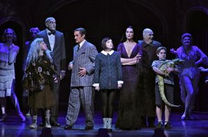 Jackie Hoffman, Zachary James, Roger Rees, Rachel Potter, Brooke Shields, Brad Oscar, Photo
