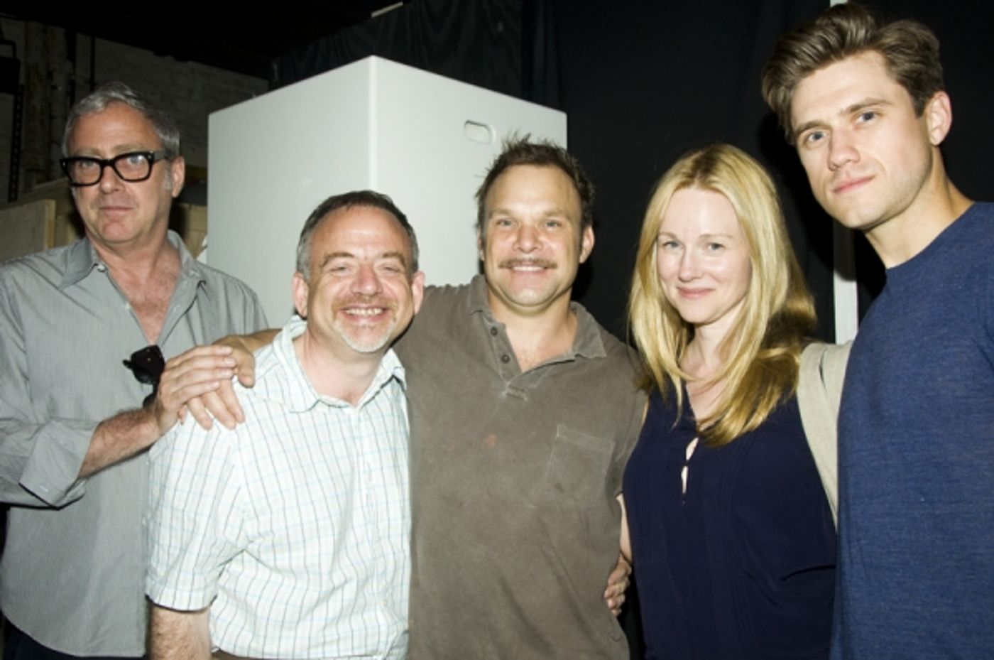 Photo Coverage: Linney, Lucci Celebrate CATCH ME IF YOU CAN's 100th Performance on Broadway!  Image