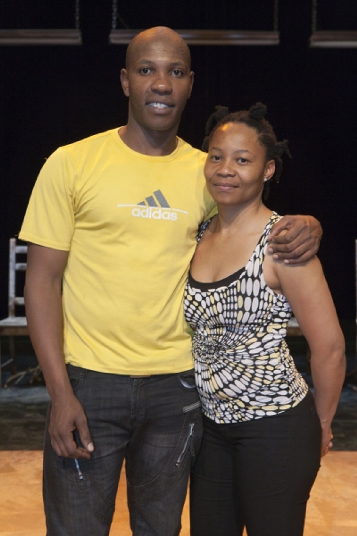 Sandile Matsheni and Jabulile Tshabalala at 