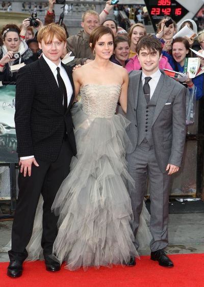 Rupert Grint, Emma Watson and Daniel Radcliffe Photo