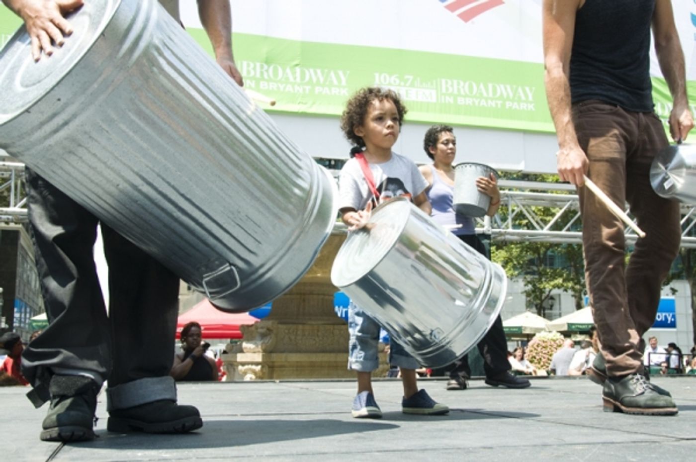 Photo Coverage: SISTER ACT, BABY IT'S YOU et al. Launch Broadway in Bryant Park!  Image