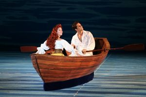 John Riddle & Patti Murin
 Photo