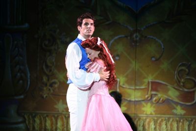 John Riddle and Patti Murin Photo