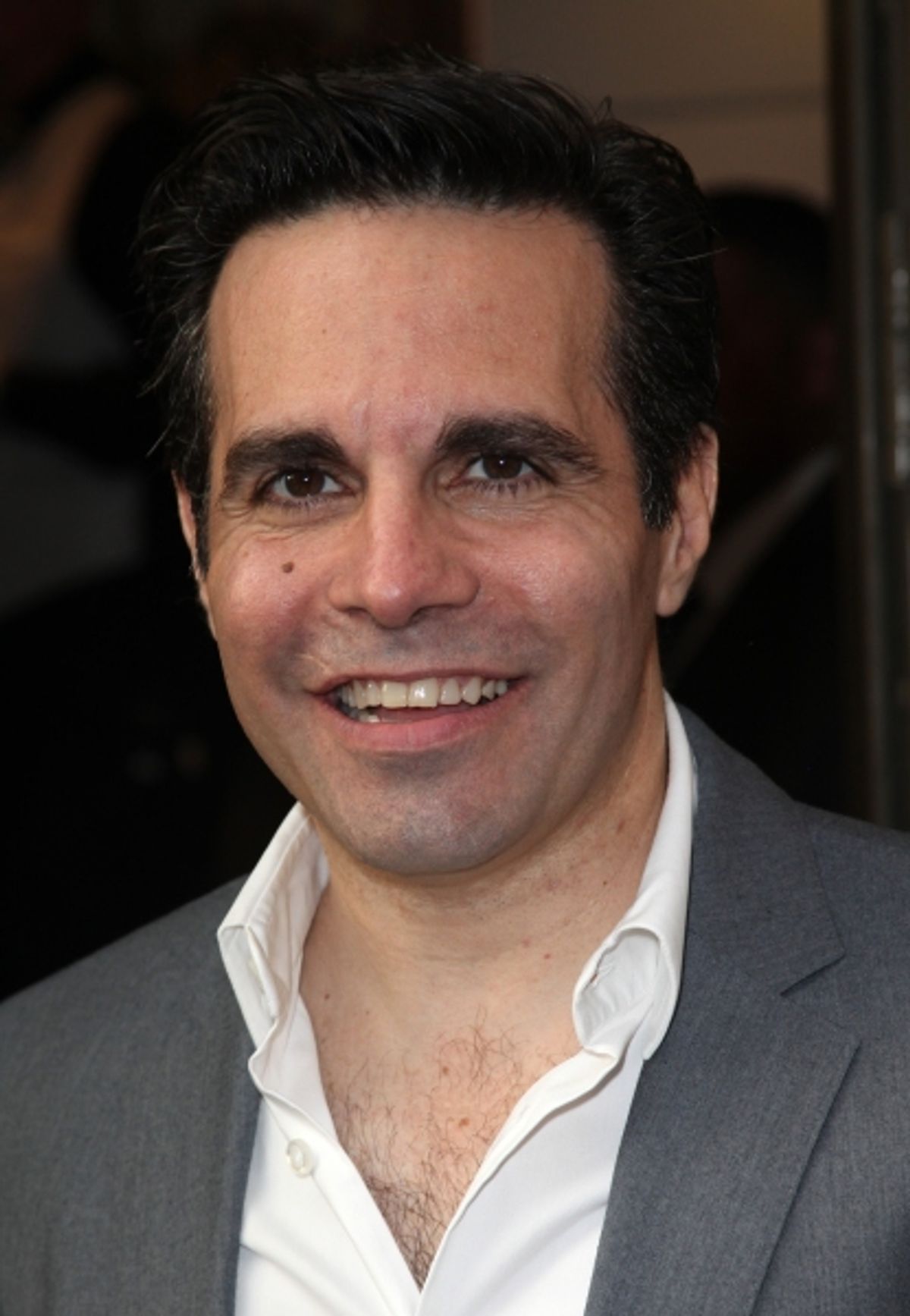 Mario Cantone attending the Opening Night Performance of The Masnhattan Theatre Club's  'Master Class' at the Samuel J. Friedman Theatre in New York City. at 