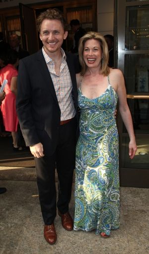 Jason Daniely & Marin Mazzie attending the Opening Night Performance of The Masnhattan Theatre Club's 'Master Class' at the Samuel J. Friedman Theatre in New York City. @ BroadwayWorld Jason Daniely & Marin Mazzie attending the Opening Night Performance of The Masnhatta Photo
