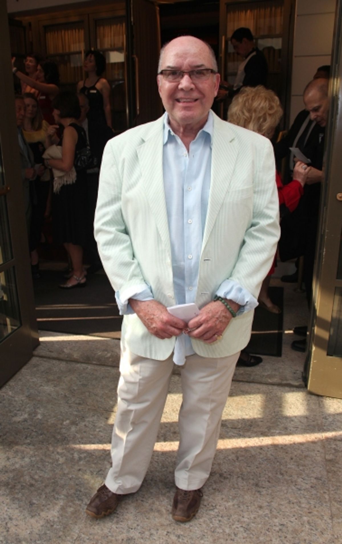 Jack O'Brien attending the Opening Night Performance of The Masnhattan Theatre Club's  'Master Class' at the Samuel J. Friedman Theatre in New York City. at 