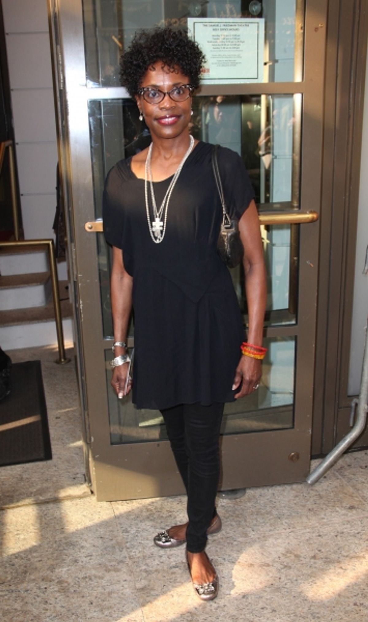 Charlayne Woodard attending the Opening Night Performance of The Masnhattan Theatre Club's  'Master Class' at the Samuel J. Friedman Theatre in New York City. at 
