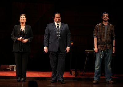 Tyne Daly as Maria Callas with Garrett Sorenson & Clinton Brandhagen at the Opening N Photo