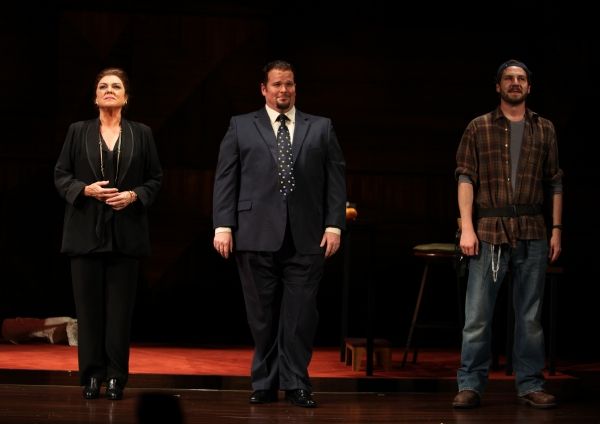 Tyne Daly as Maria Callas with Garrett Sorenson & Clinton Brandhagen at the Opening N Photo