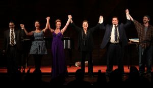 Tyne Daly as Maria Callas with Jeremy Cohen, Alexandra Siber, Sierra Boggess, Garrett Photo