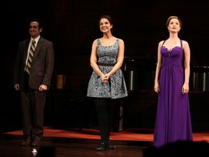 Tyne Daly as Maria Callas with Jeremy Cohen, Alexandra Siber, Sierra Boggess at the O Photo