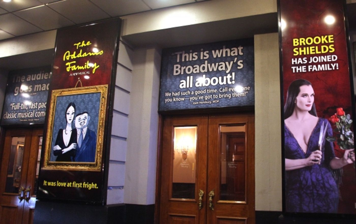 Photo Coverage: Brooke Shields Opens in THE ADDAMS FAMILY - Curtain Call!  Image