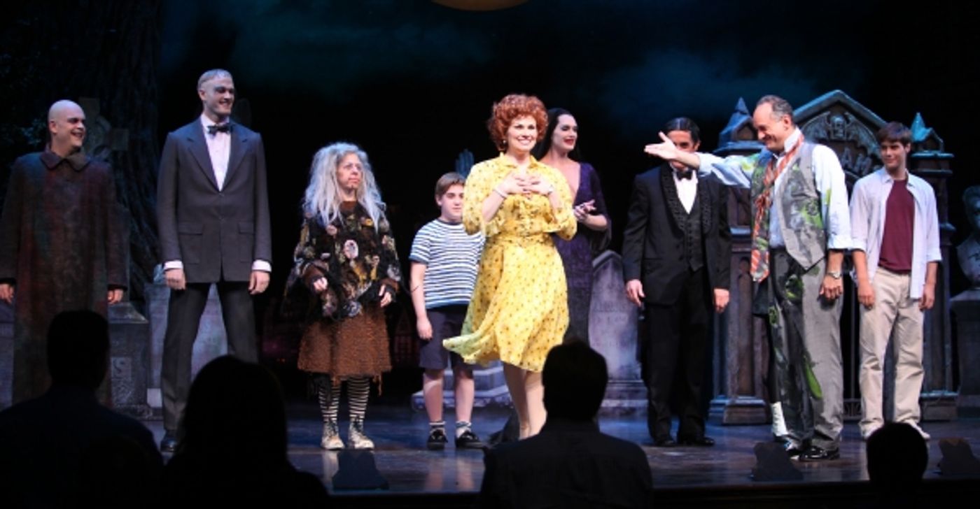 Photo Coverage: Brooke Shields Opens in THE ADDAMS FAMILY - Curtain Call!  Image