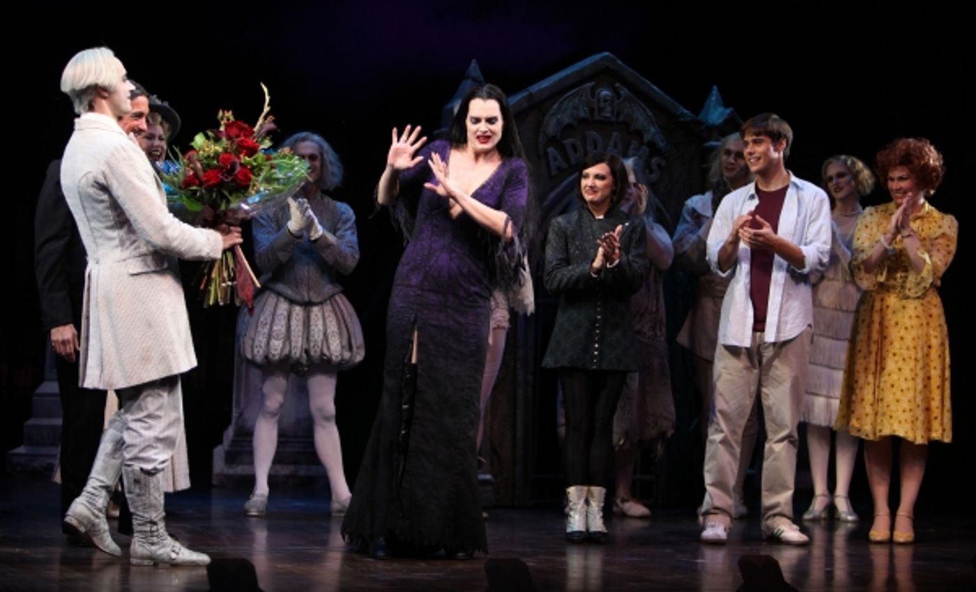 Photo Coverage: Brooke Shields Opens in THE ADDAMS FAMILY - Curtain Call!  Image