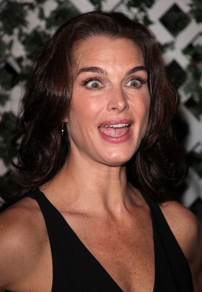 Brooke Shields attending the After Performance Reception for Brooke Shields debut in  Photo