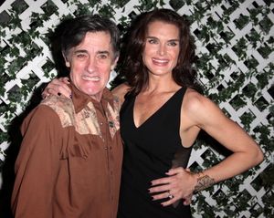 Roger Rees & Brooke Shields attending the After Performance Reception for Brooke Shields debut in 'The Addams Family' at the Empire Hotel Roof in New York City. @ BroadwayWorld Roger Rees & Brooke Shields attending the After Performance Reception for Brooke Shie Photo